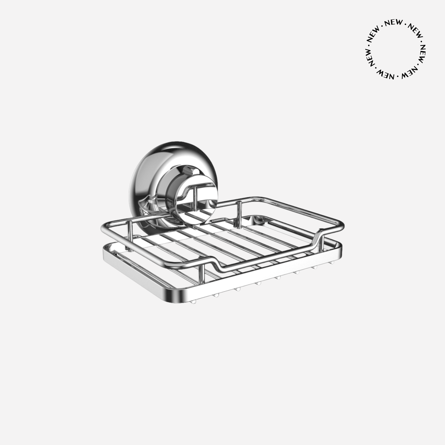 ROHA DUSCHHALTER MIT SAUGNÄPFEN