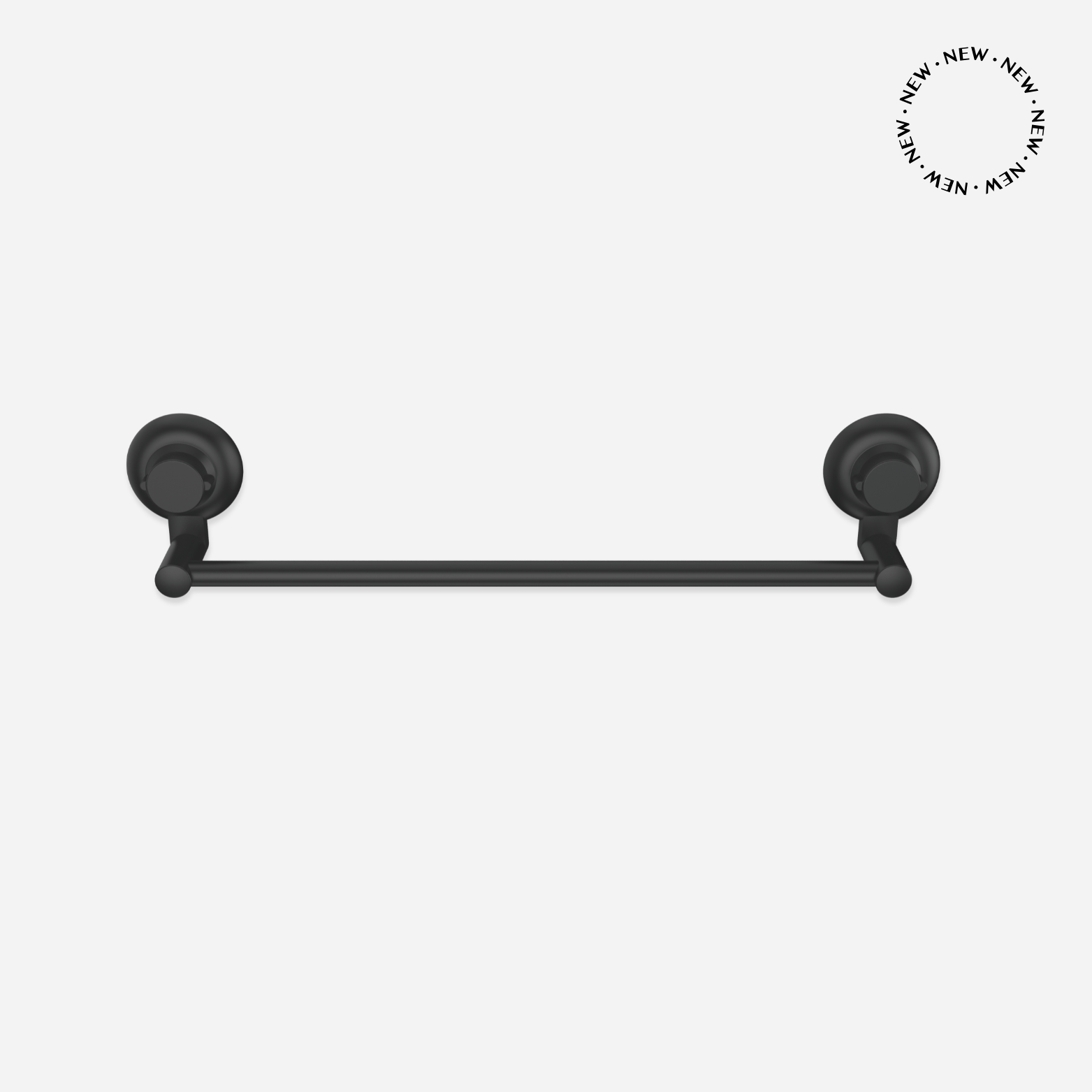 ROHA HANDTUCHHALTER MIT SAUGNÄPFEN CLASSIC