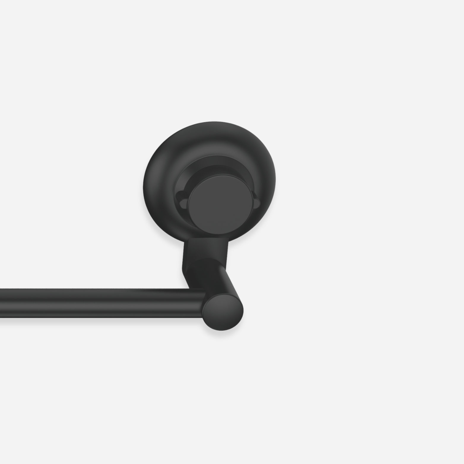 ROHA HANDTUCHHALTER MIT SAUGNÄPFEN CLASSIC