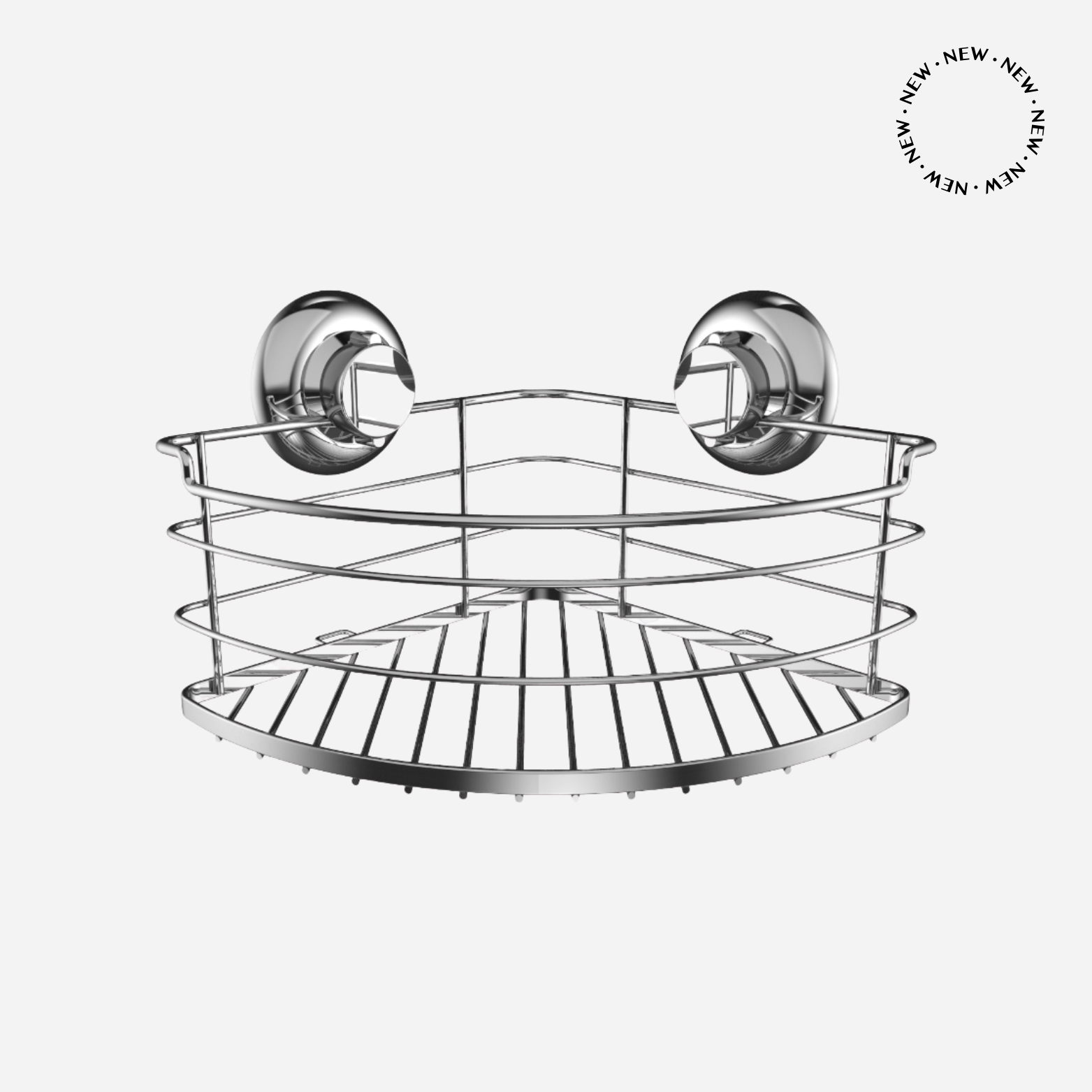 ROHA DUSCHHALTER MIT SAUGNÄPFEN