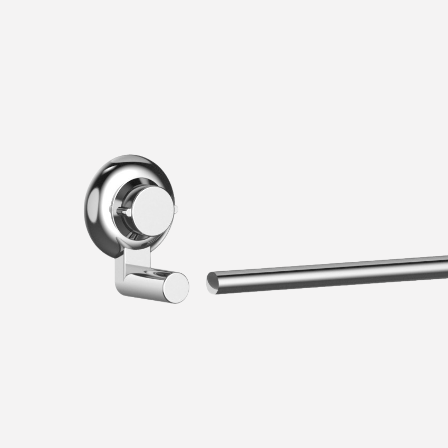 ROHA HANDTUCHHALTER MIT SAUGNÄPFEN CLASSIC