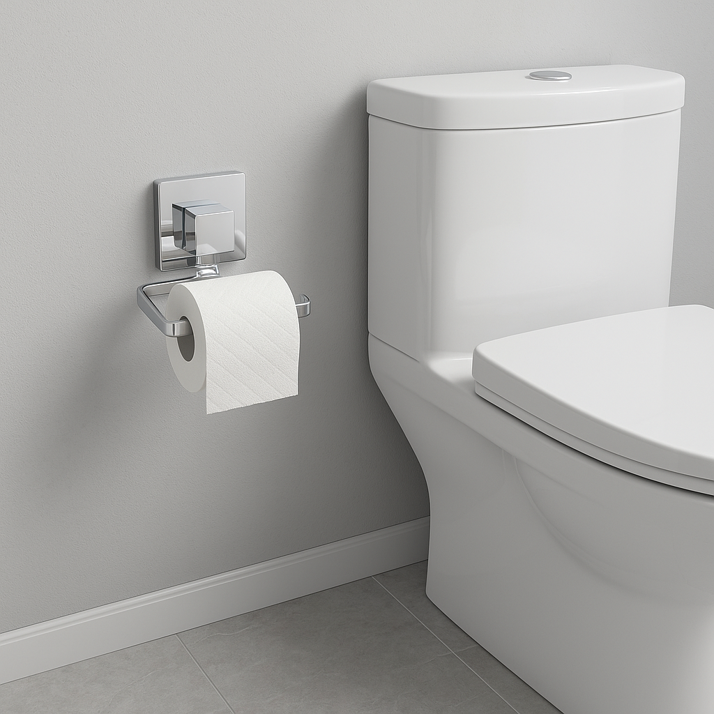 ROHA TOILETTENPAPIERHALTER MIT SAUGNÄPFEN