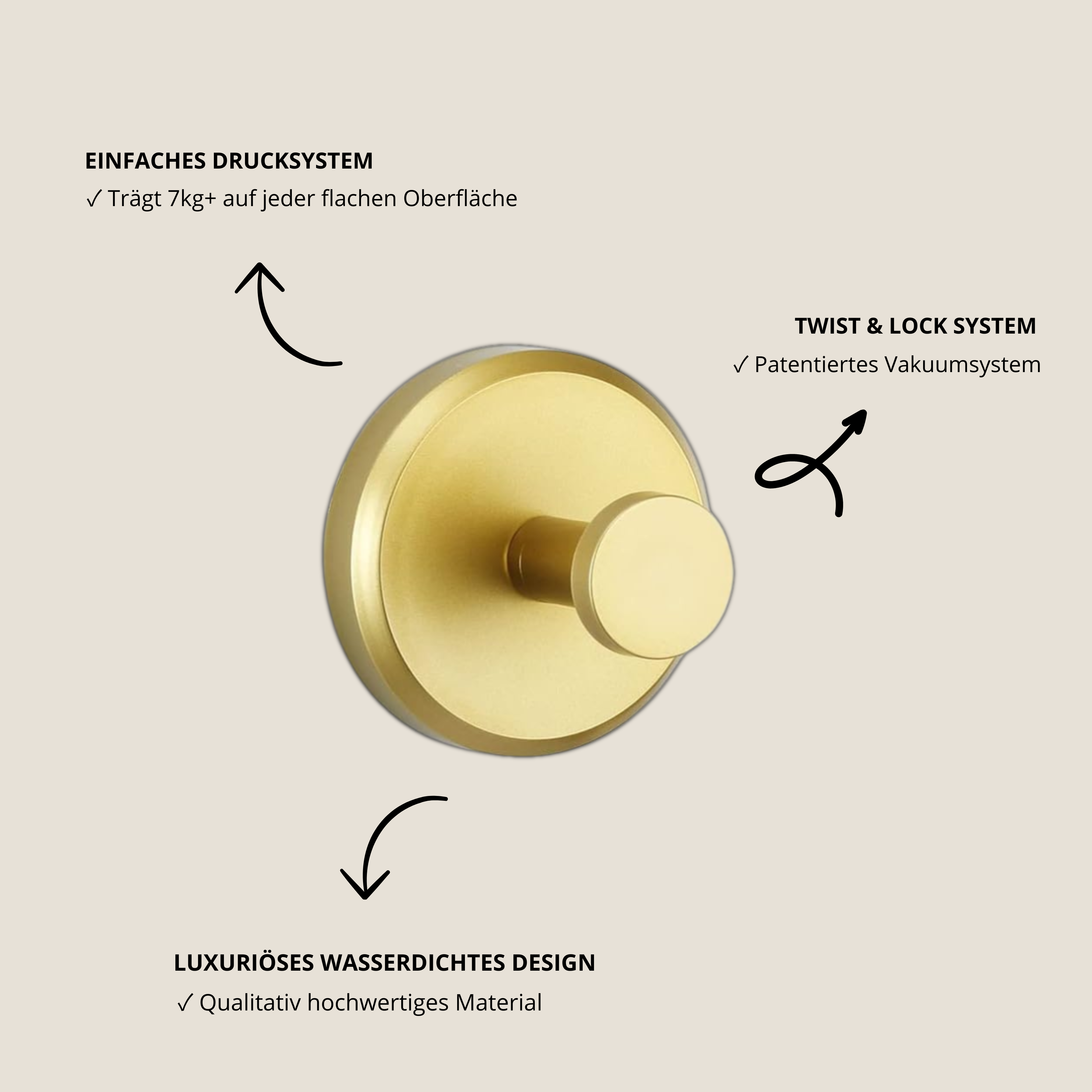 ROHA SAUGNAPFHAKEN GOLD